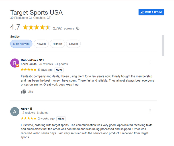 TARGET SPORTS USA - 168 Reviews - 30 Fieldstone Ct, Cheshire, Connecticut -  Guns & Ammo - Phone Number - Yelp